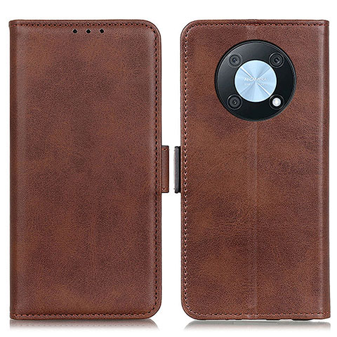 Coque Portefeuille Livre Cuir Etui Clapet M15L pour Huawei Enjoy 50 Pro Marron