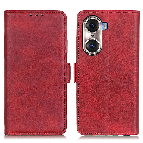 Coque Portefeuille Livre Cuir Etui Clapet M15L pour Huawei Honor 60 Pro 5G Rouge