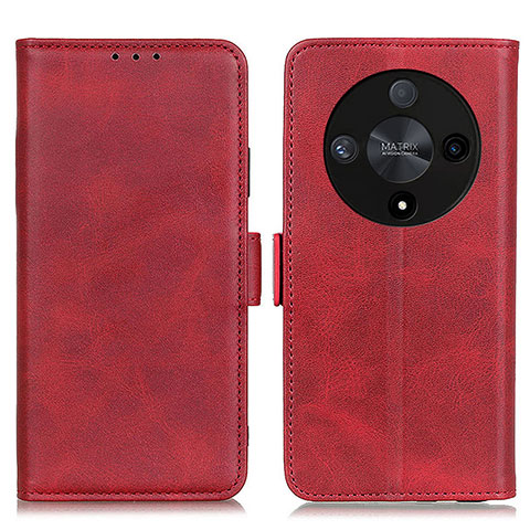 Coque Portefeuille Livre Cuir Etui Clapet M15L pour Huawei Honor Magic6 Lite 5G Rouge