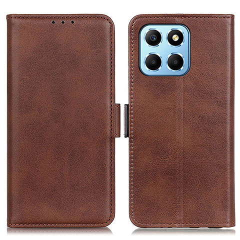 Coque Portefeuille Livre Cuir Etui Clapet M15L pour Huawei Honor X6 5G Marron