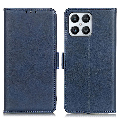 Coque Portefeuille Livre Cuir Etui Clapet M15L pour Huawei Honor X8 4G Bleu