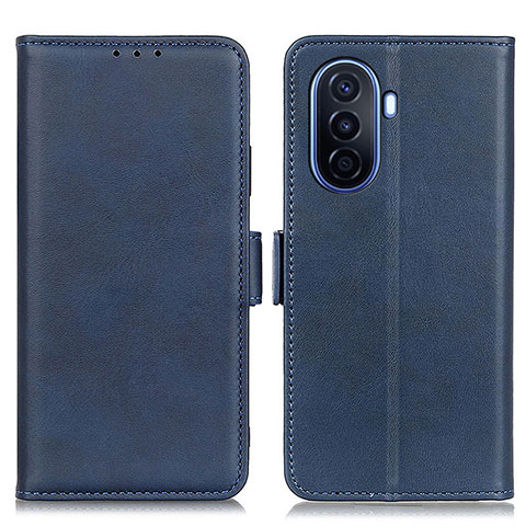 Coque Portefeuille Livre Cuir Etui Clapet M15L pour Huawei Nova Y70 Bleu