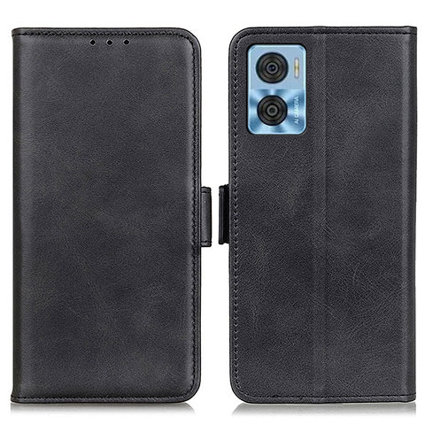 Coque Portefeuille Livre Cuir Etui Clapet M15L pour Motorola Moto E22i Noir