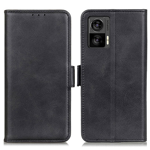 Coque Portefeuille Livre Cuir Etui Clapet M15L pour Motorola Moto Edge 30 Lite 5G Noir