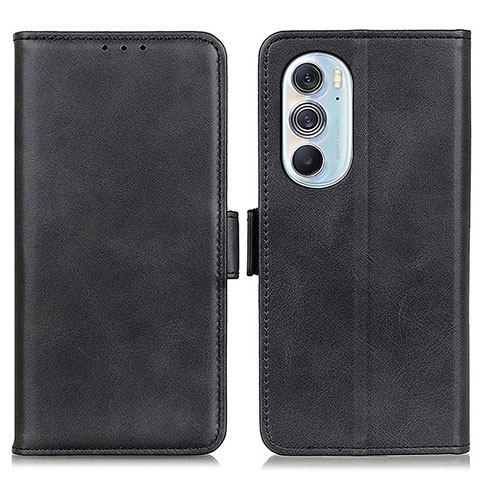 Coque Portefeuille Livre Cuir Etui Clapet M15L pour Motorola Moto Edge 30 Pro 5G Noir