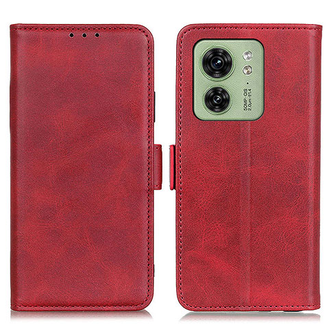 Coque Portefeuille Livre Cuir Etui Clapet M15L pour Motorola Moto Edge 40 5G Rouge