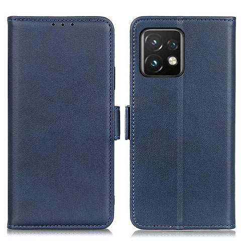 Coque Portefeuille Livre Cuir Etui Clapet M15L pour Motorola Moto Edge Plus (2023) 5G Bleu