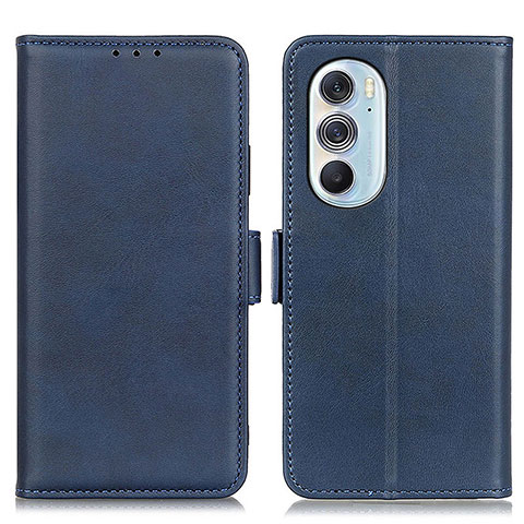 Coque Portefeuille Livre Cuir Etui Clapet M15L pour Motorola Moto Edge X30 5G Bleu