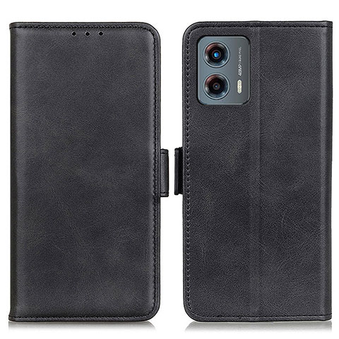 Coque Portefeuille Livre Cuir Etui Clapet M15L pour Motorola Moto G 5G (2023) Noir