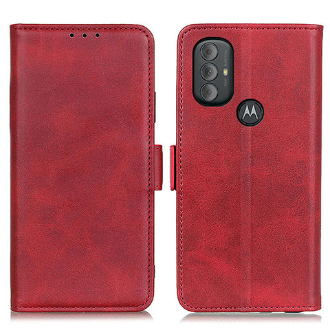 Coque Portefeuille Livre Cuir Etui Clapet M15L pour Motorola Moto G Play Gen 2 Rouge