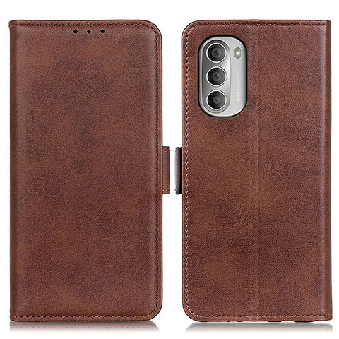 Coque Portefeuille Livre Cuir Etui Clapet M15L pour Motorola Moto G Stylus (2022) 4G Marron