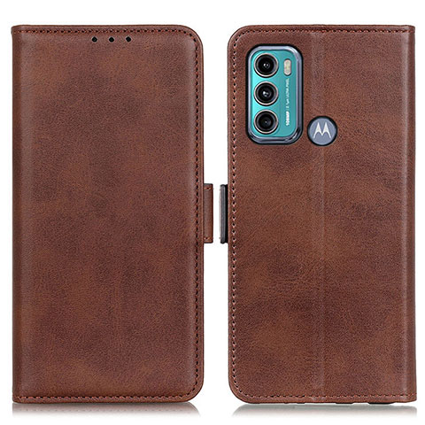 Coque Portefeuille Livre Cuir Etui Clapet M15L pour Motorola Moto G40 Fusion Marron