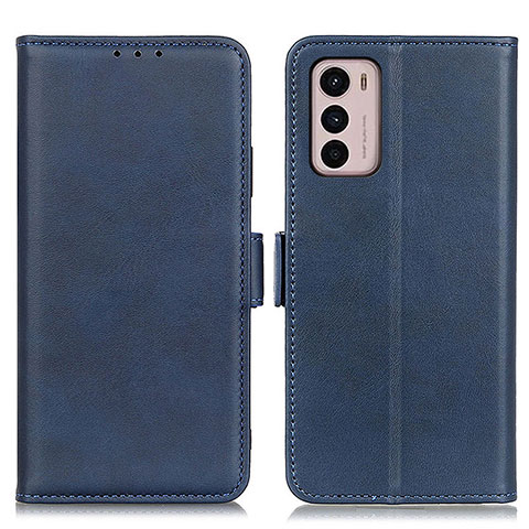 Coque Portefeuille Livre Cuir Etui Clapet M15L pour Motorola Moto G42 Bleu