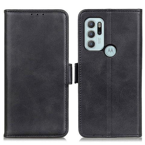 Coque Portefeuille Livre Cuir Etui Clapet M15L pour Motorola Moto G60s Noir