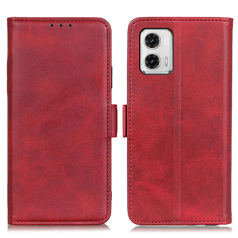 Coque Portefeuille Livre Cuir Etui Clapet M15L pour Motorola Moto G73 5G Brun Clair