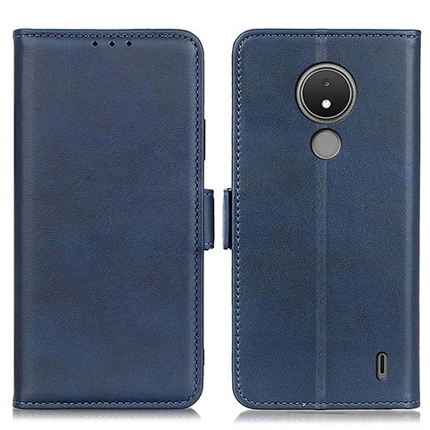 Coque Portefeuille Livre Cuir Etui Clapet M15L pour Nokia C21 Bleu