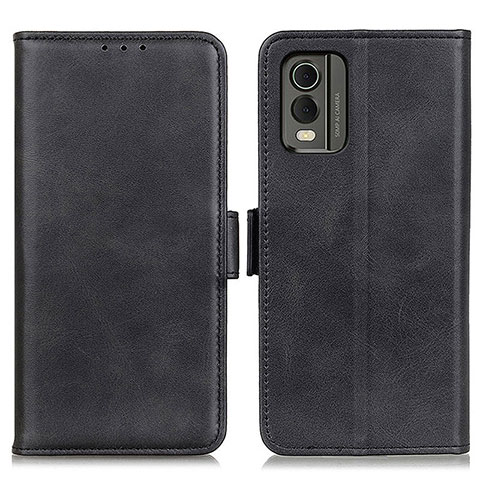 Coque Portefeuille Livre Cuir Etui Clapet M15L pour Nokia C210 Noir