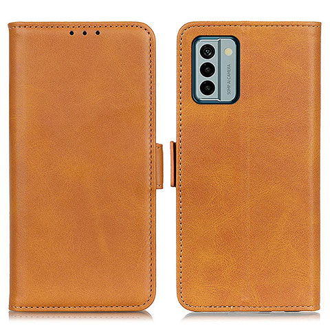 Coque Portefeuille Livre Cuir Etui Clapet M15L pour Nokia G22 Brun Clair