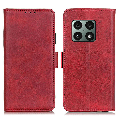 Coque Portefeuille Livre Cuir Etui Clapet M15L pour OnePlus 10 Pro 5G Rouge