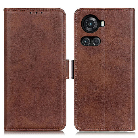 Coque Portefeuille Livre Cuir Etui Clapet M15L pour OnePlus 10R 5G Marron