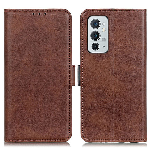 Coque Portefeuille Livre Cuir Etui Clapet M15L pour OnePlus 9RT 5G Marron