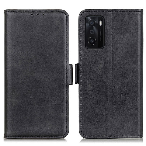 Coque Portefeuille Livre Cuir Etui Clapet M15L pour Oppo A55S 5G Noir