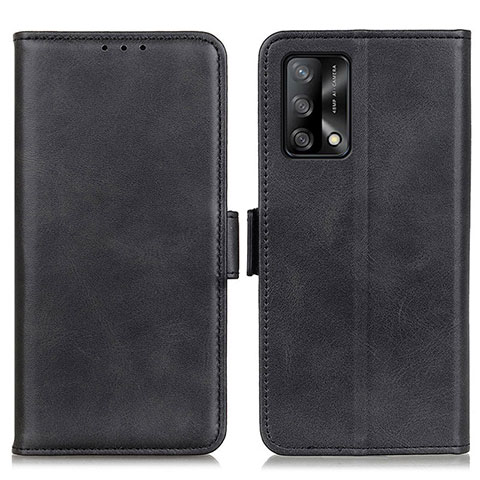 Coque Portefeuille Livre Cuir Etui Clapet M15L pour Oppo A74 4G Noir