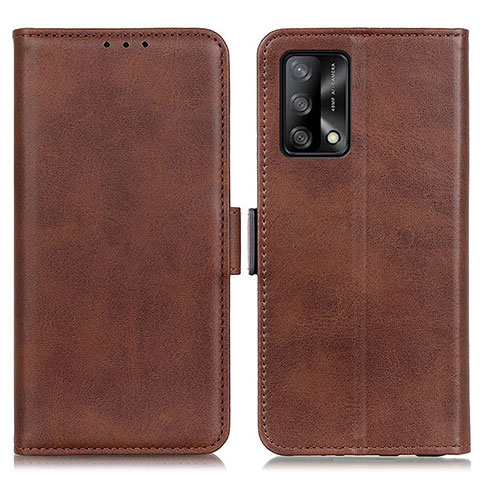 Coque Portefeuille Livre Cuir Etui Clapet M15L pour Oppo F19s Marron