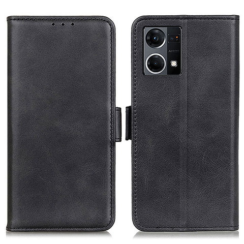 Coque Portefeuille Livre Cuir Etui Clapet M15L pour Oppo F21 Pro 4G Noir