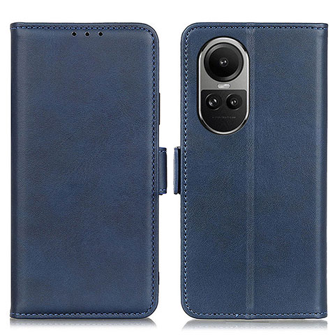 Coque Portefeuille Livre Cuir Etui Clapet M15L pour Oppo Reno10 Pro 5G Bleu