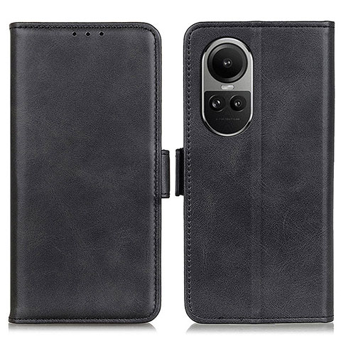 Coque Portefeuille Livre Cuir Etui Clapet M15L pour Oppo Reno10 Pro 5G Noir