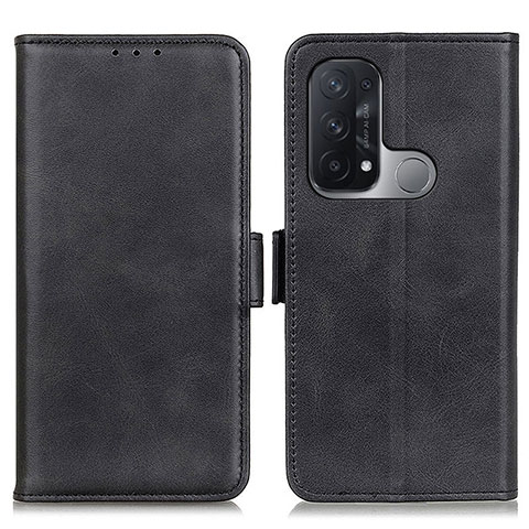 Coque Portefeuille Livre Cuir Etui Clapet M15L pour Oppo Reno5 A Noir