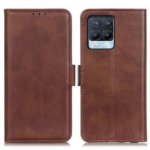 Coque Portefeuille Livre Cuir Etui Clapet M15L pour Realme 8 Pro Marron