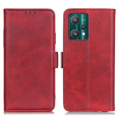 Coque Portefeuille Livre Cuir Etui Clapet M15L pour Realme 9 4G Rouge