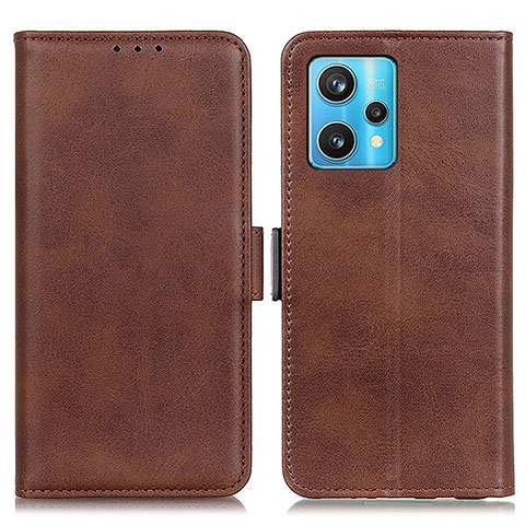 Coque Portefeuille Livre Cuir Etui Clapet M15L pour Realme 9 Pro 5G Marron