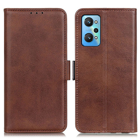 Coque Portefeuille Livre Cuir Etui Clapet M15L pour Realme GT Neo 3T 5G Marron