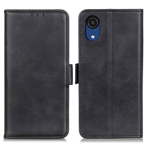 Coque Portefeuille Livre Cuir Etui Clapet M15L pour Samsung Galaxy A03 Core Noir