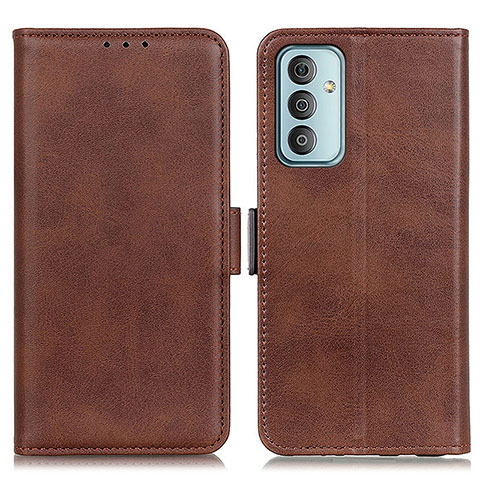 Coque Portefeuille Livre Cuir Etui Clapet M15L pour Samsung Galaxy F23 5G Marron