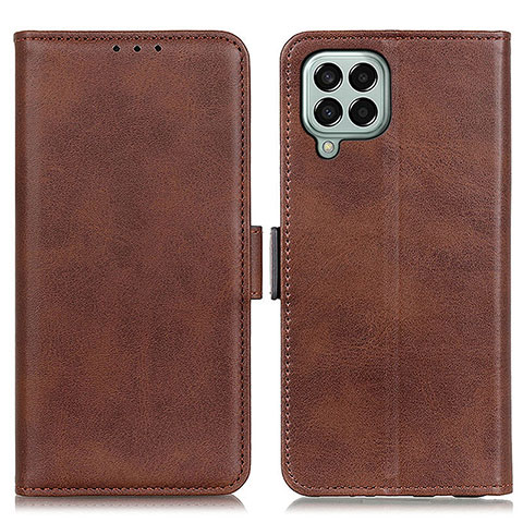 Coque Portefeuille Livre Cuir Etui Clapet M15L pour Samsung Galaxy M33 5G Marron