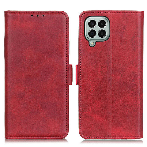 Coque Portefeuille Livre Cuir Etui Clapet M15L pour Samsung Galaxy M33 5G Rouge