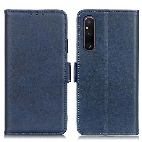 Coque Portefeuille Livre Cuir Etui Clapet M15L pour Sony Xperia 1 V Bleu