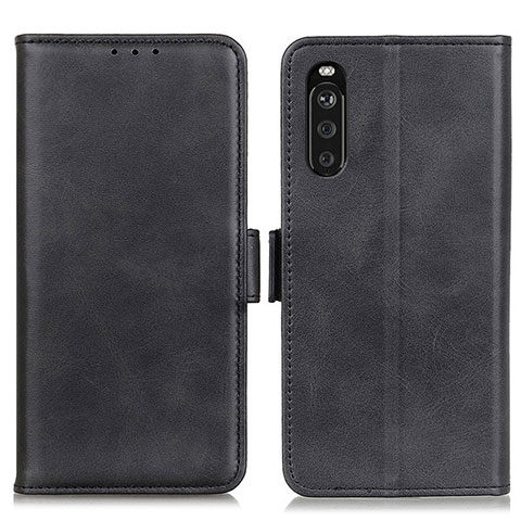 Coque Portefeuille Livre Cuir Etui Clapet M15L pour Sony Xperia 10 III Lite Noir