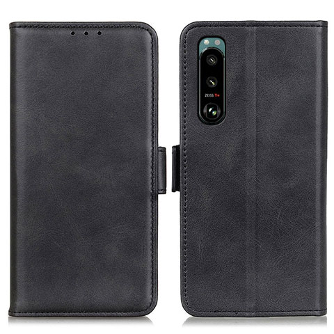 Coque Portefeuille Livre Cuir Etui Clapet M15L pour Sony Xperia 5 III Noir