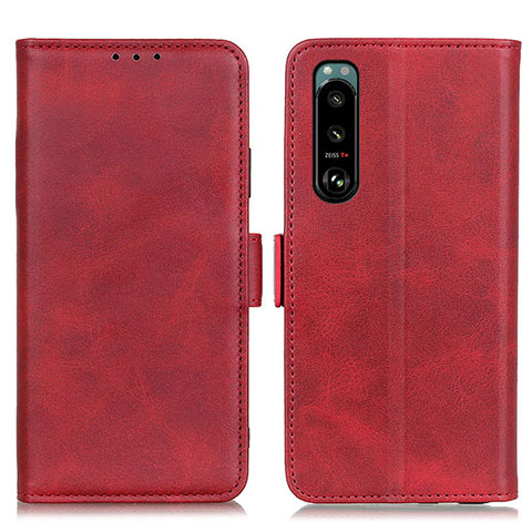 Coque Portefeuille Livre Cuir Etui Clapet M15L pour Sony Xperia 5 III Rouge