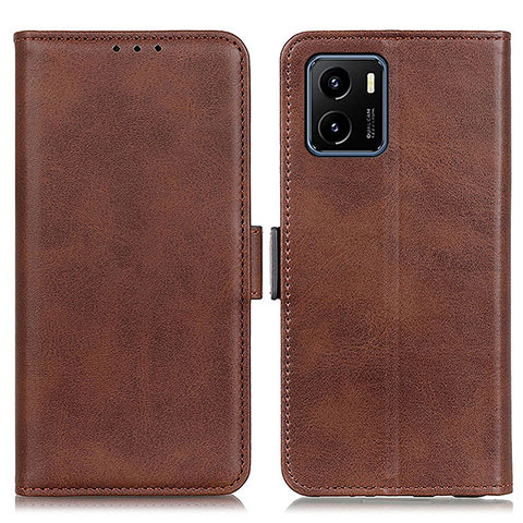 Coque Portefeuille Livre Cuir Etui Clapet M15L pour Vivo iQOO U5x Marron