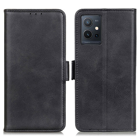 Coque Portefeuille Livre Cuir Etui Clapet M15L pour Vivo T1 5G India Noir