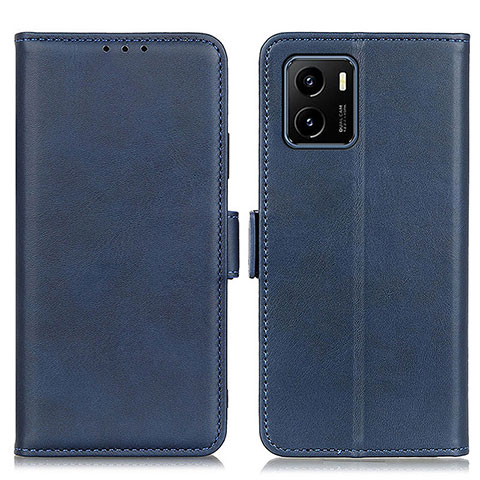 Coque Portefeuille Livre Cuir Etui Clapet M15L pour Vivo Y01 Bleu