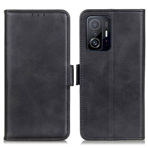 Coque Portefeuille Livre Cuir Etui Clapet M15L pour Xiaomi Mi 11T 5G Noir