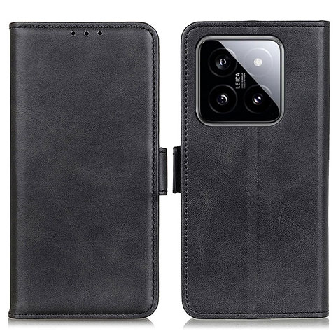 Coque Portefeuille Livre Cuir Etui Clapet M15L pour Xiaomi Mi 14 Pro 5G Noir