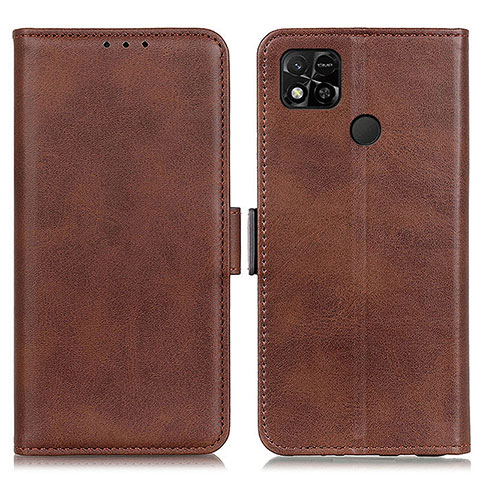 Coque Portefeuille Livre Cuir Etui Clapet M15L pour Xiaomi POCO C31 Marron